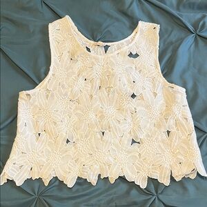 Floral Lace Tank Top